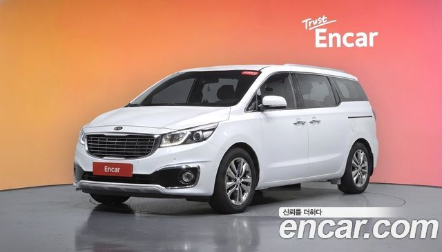 Kia Carnival из Кореи Encar