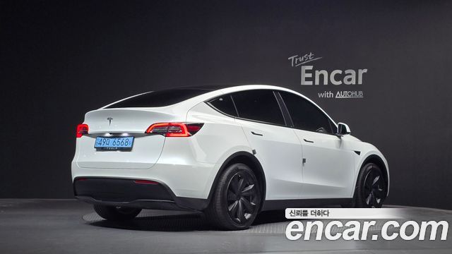 Tesla Model Y из Кореи Encar