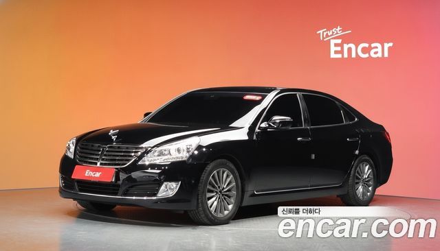 Hyundai Equus из Кореи Encar