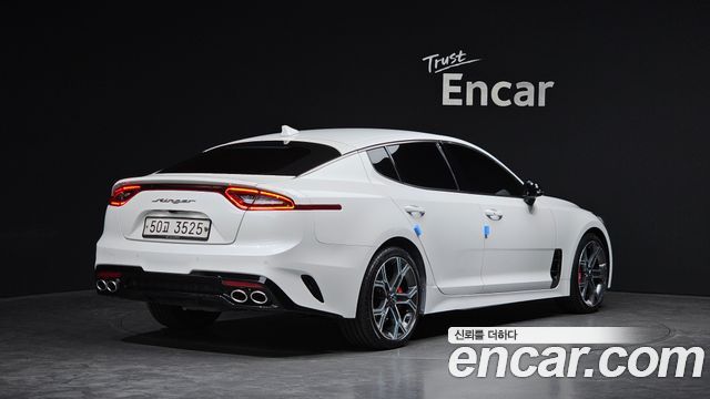 Kia Stinger из Кореи Encar