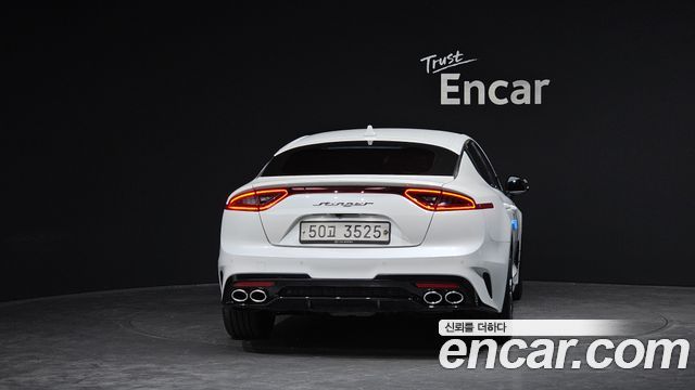Kia Stinger из Кореи Encar