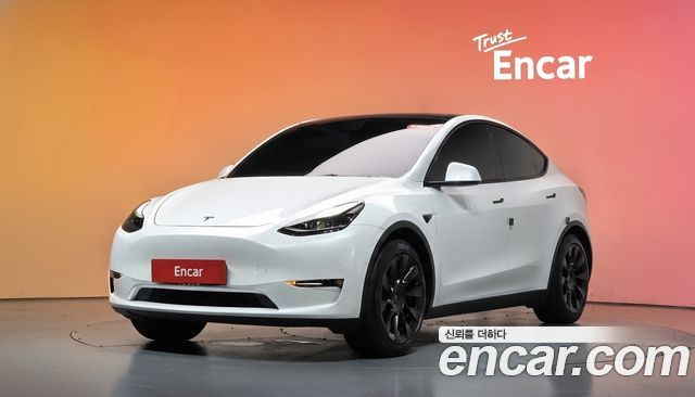 Tesla Model Y из Кореи Encar
