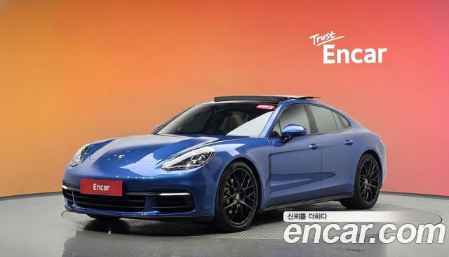Porsche Panamera из Кореи Encar
