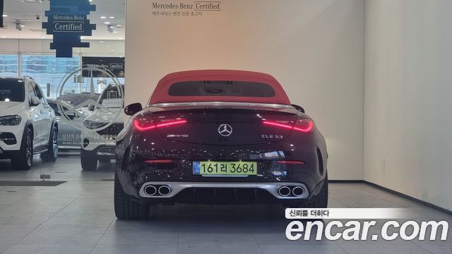 Mercedes-Benz CLE-Class AMG CLE53 4MATIC+ Cabriolet — пробег 1 822 км — фото 4 из 5