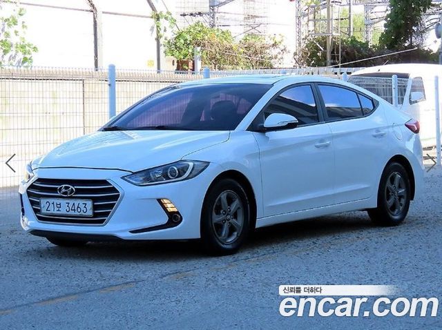 Hyundai AVANTE из Кореи Encar