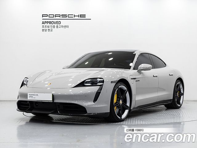 Porsche Taycan из Кореи Encar