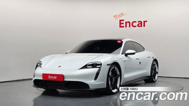 Porsche Taycan из Кореи Encar