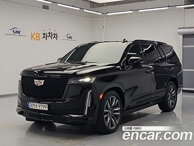 Cadillac Escalade 6.2 Sports Platinum — пробег 99 294 км — фото 2 из 5