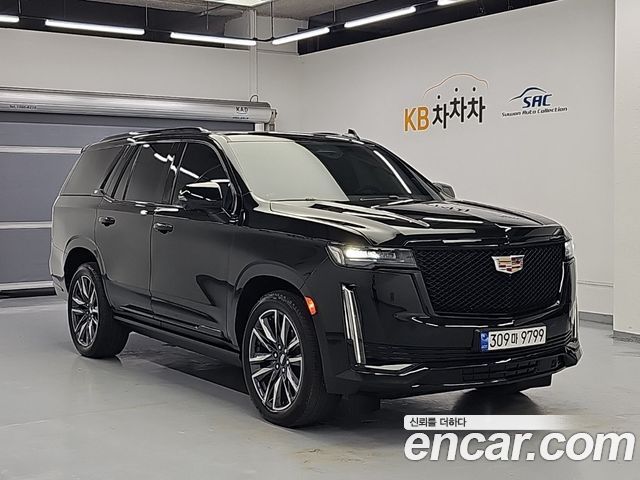 Cadillac Escalade 6.2 Sports Platinum — пробег 99 294 км — фото 4 из 5