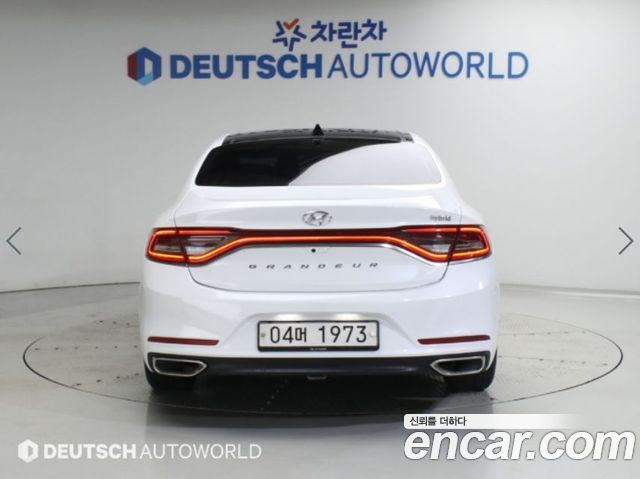 Hyundai Grandeur из Кореи Encar