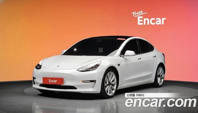 Tesla Model 3 из Кореи Encar