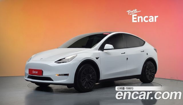 Tesla Model Y из Кореи Encar