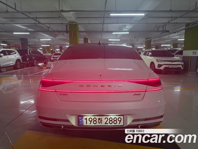 Genesis G90 Gasoline 3.5 Turbo e-S/C AWD — пробег 19 300 км — фото 4 из 5