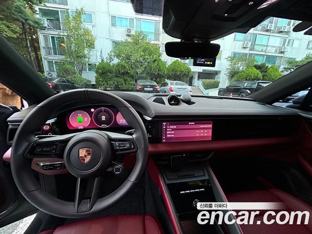 Porsche Taycan из Кореи Encar