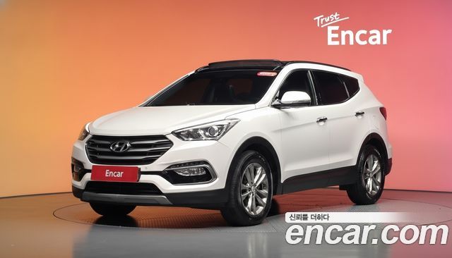Hyundai Santafe из Кореи Encar