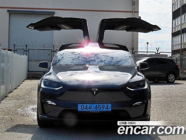 Tesla Model X из Кореи Encar