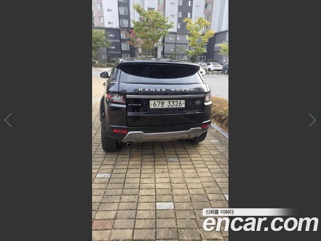 Land Rover Range Rover Evoque 2.0 TD4 SE — пробег 170 171 км — фото 2 из 5