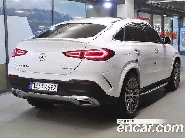 Mercedes-Benz GLE-Class GLE400d 4MATIC Coupe — пробег 42 087 км — фото 4 из 5