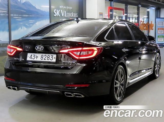 Hyundai Sonata 2.0 Turbo Exclusive — пробег 156 937 км — фото 4 из 5