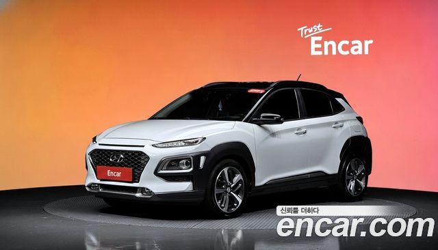 Hyundai Kona из Кореи Encar
