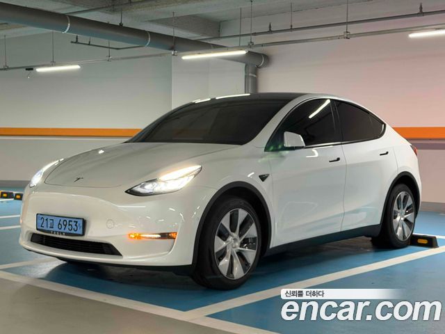 Tesla Model Y из Кореи Encar