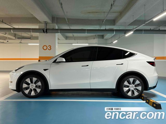 Tesla Model Y из Кореи Encar