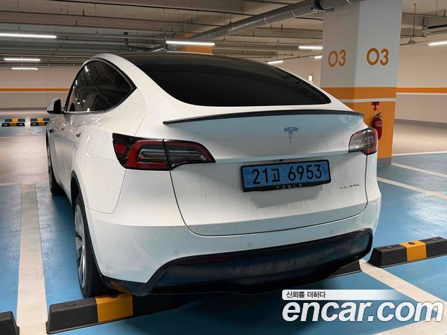 Tesla Model Y из Кореи Encar
