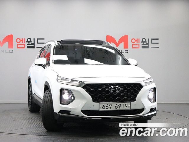 Hyundai Santafe из Кореи Encar