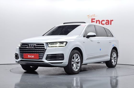 Audi Q7 45 TFSI Quattro — пробег 66 407 км — фото 1 из 5