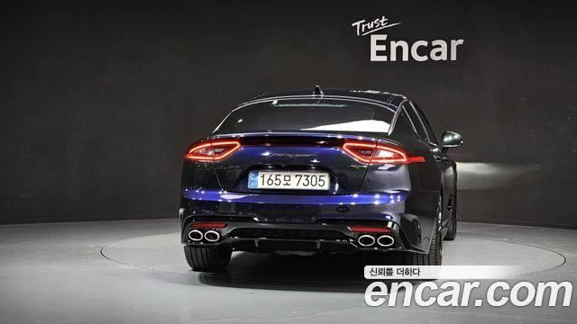 Kia Stinger из Кореи Encar