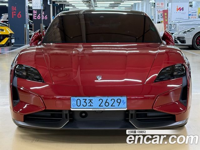 Porsche Taycan из Кореи Encar