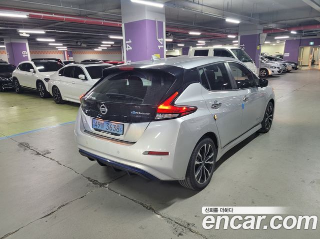 Nissan Leaf из Кореи Encar