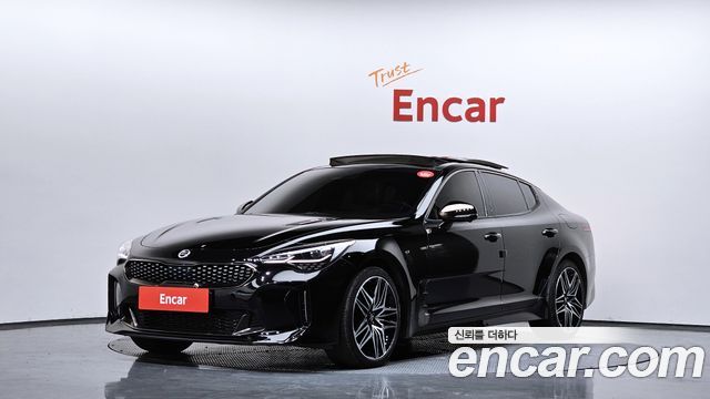 Kia Stinger из Кореи Encar