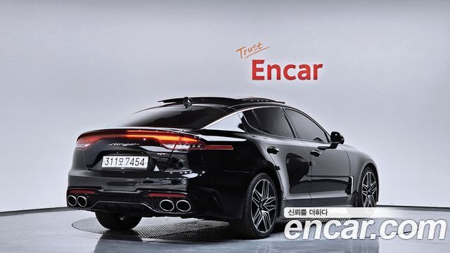 Kia Stinger из Кореи Encar