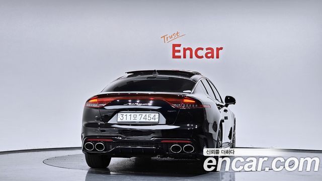 Kia Stinger из Кореи Encar