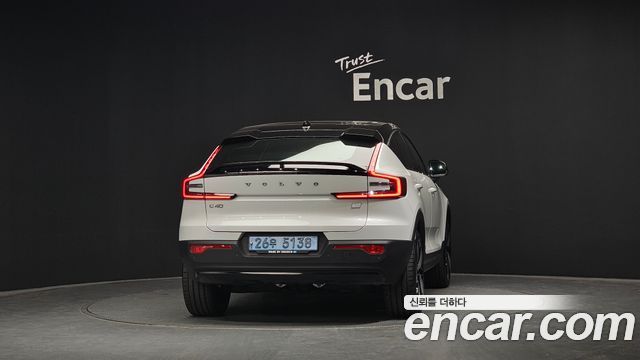 Volvo C40 из Кореи Encar