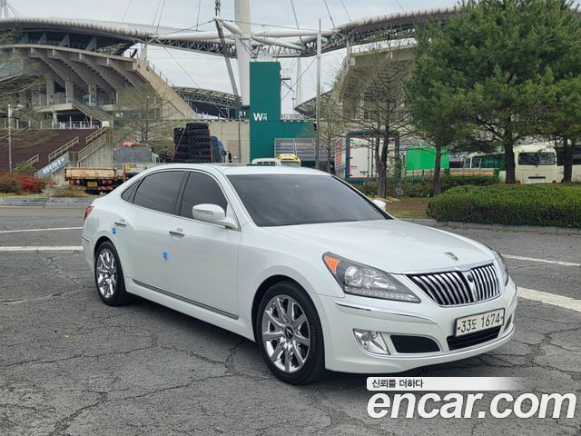 Hyundai Equus из Кореи Encar