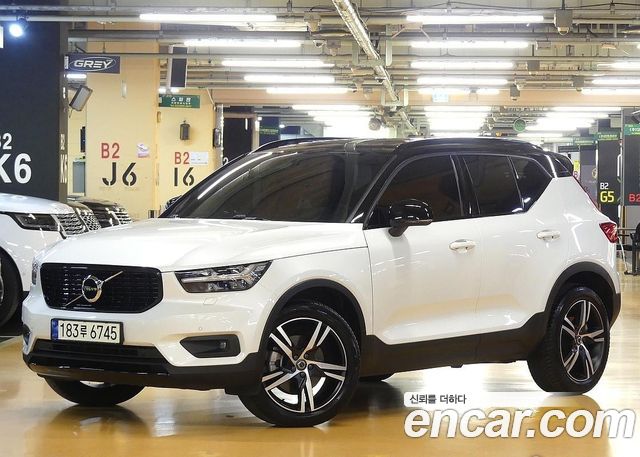 Volvo XC40 из Кореи Encar
