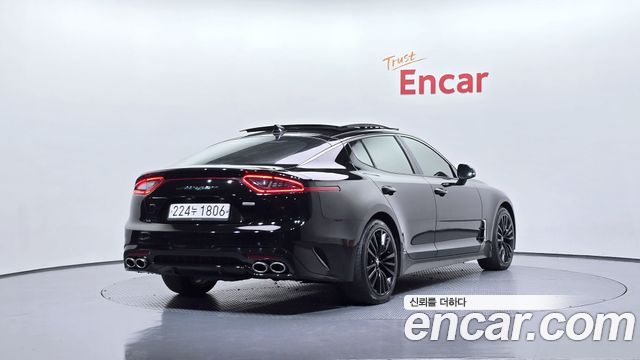 Kia Stinger из Кореи Encar