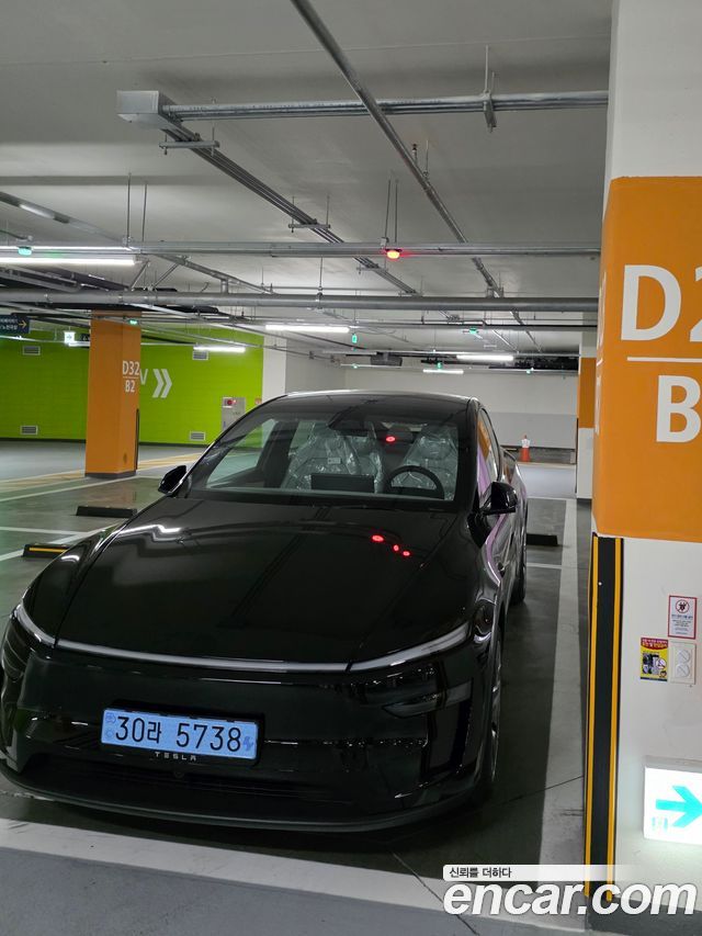 Tesla Model Y из Кореи Encar