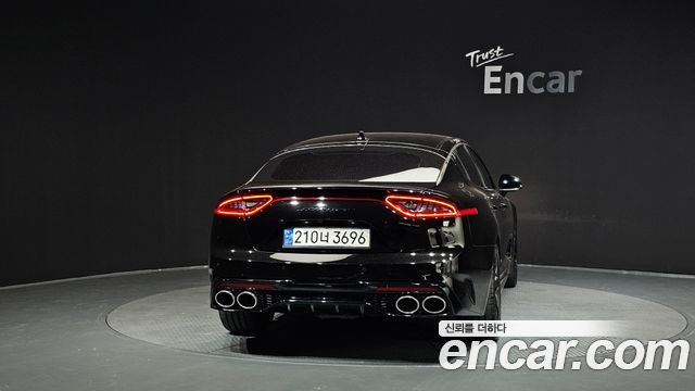 Kia Stinger из Кореи Encar