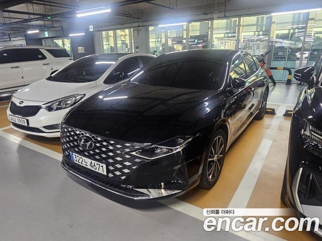 Hyundai Grandeur из Кореи Encar