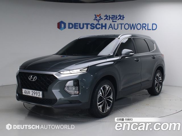 Hyundai Santafe из Кореи Encar