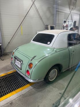Nissan Figaro Convertible E-FK10 — пробег 102 000 км — фото 2 из 5