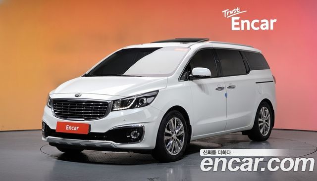 Kia Carnival из Кореи Encar