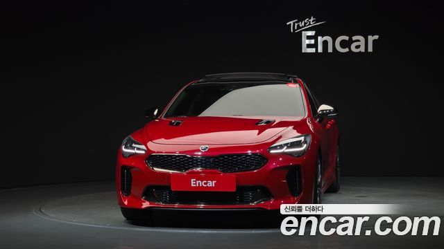 Kia Stinger из Кореи Encar