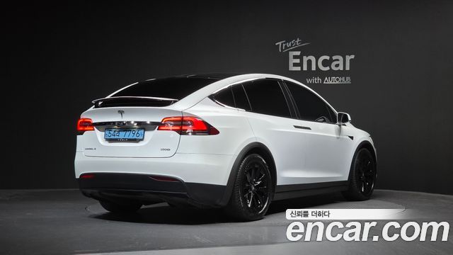 Tesla Model X из Кореи Encar
