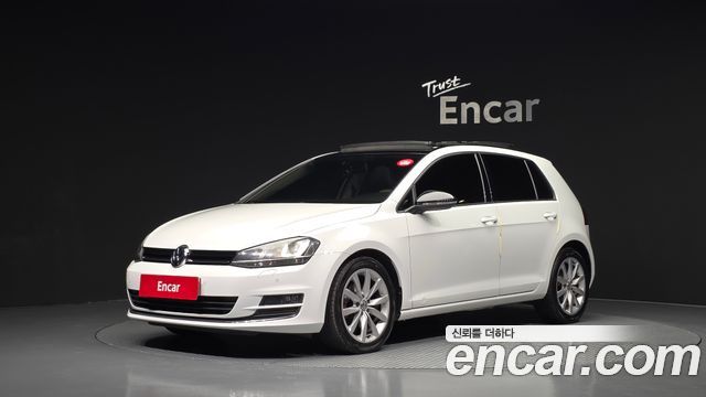 Volkswagen Golf из Кореи Encar