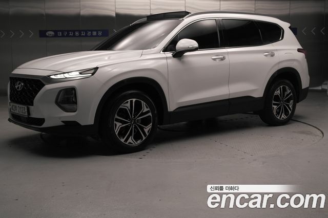 Hyundai Santafe из Кореи Encar