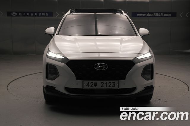 Hyundai Santafe из Кореи Encar